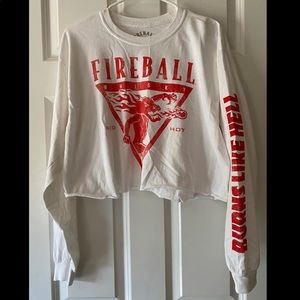 NWOT Fireball Whisky Shirt